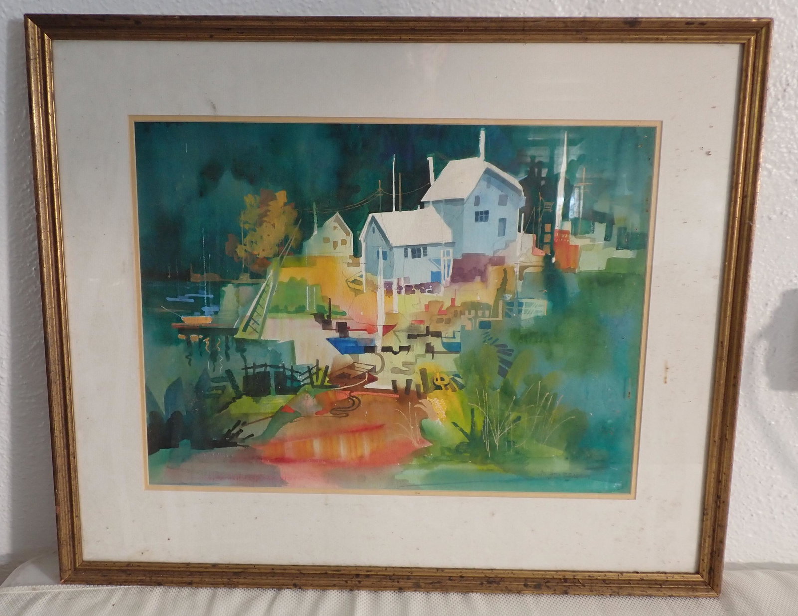 John Reilly Signed Watercolor (1 of 4)