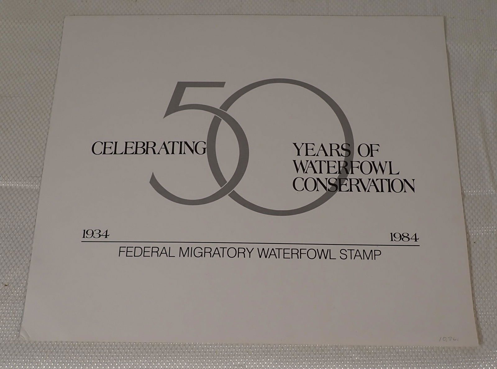 1984 Migratory Bird Waterfowl Stamp & Print (1 of 4)