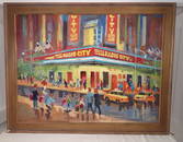 John Reilly Radio City Music Hall Painting