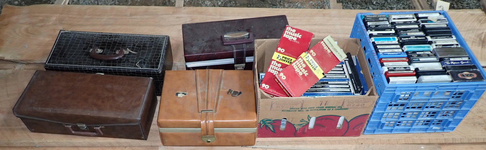 Large Lot of 8 Track Tapes and Magna Tapes (1 of 7)