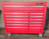 US General 13 Drawer Rolling Tool Cabinet