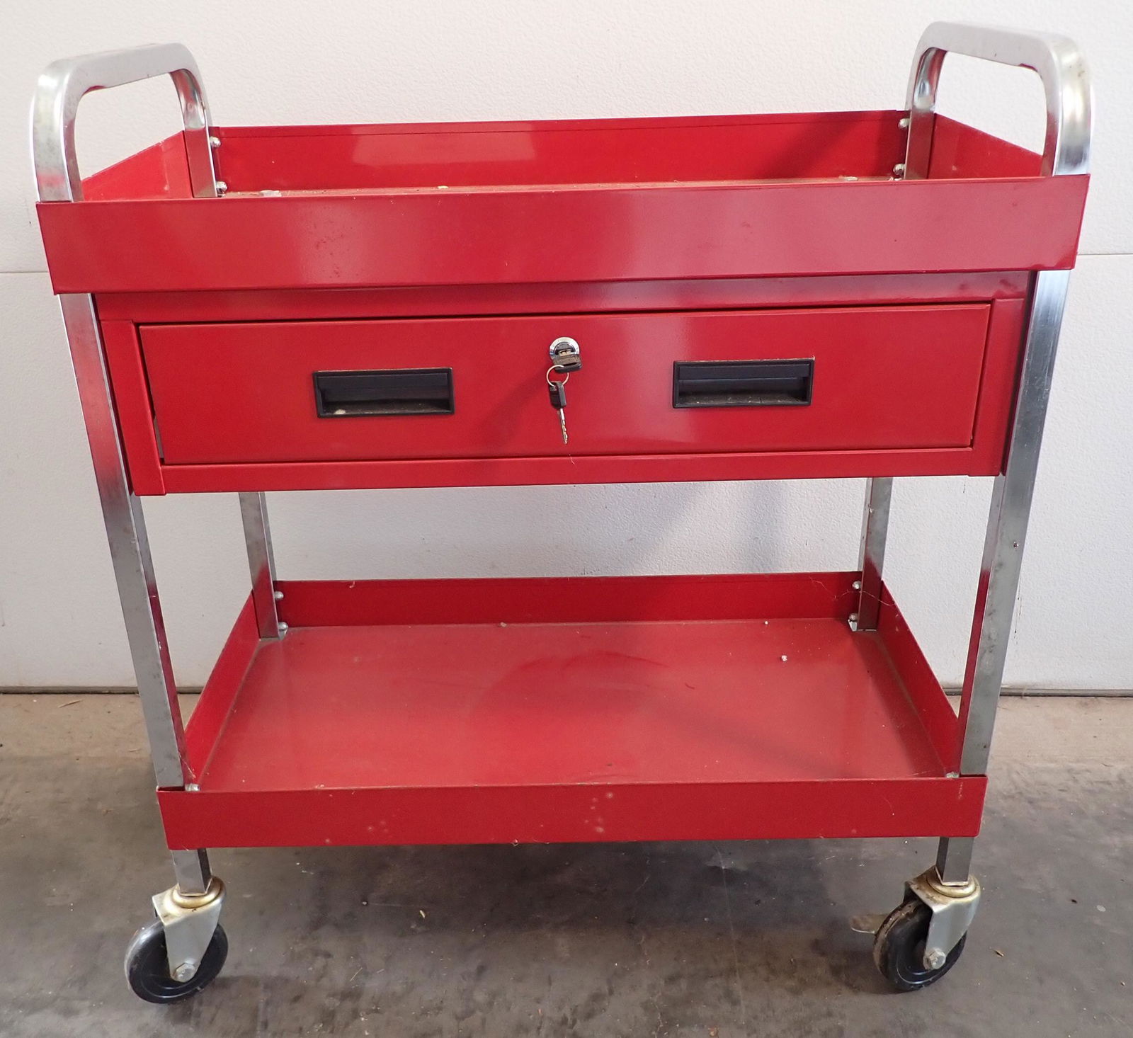Service / Shop Cart with Locking Drawer (1 of 4)