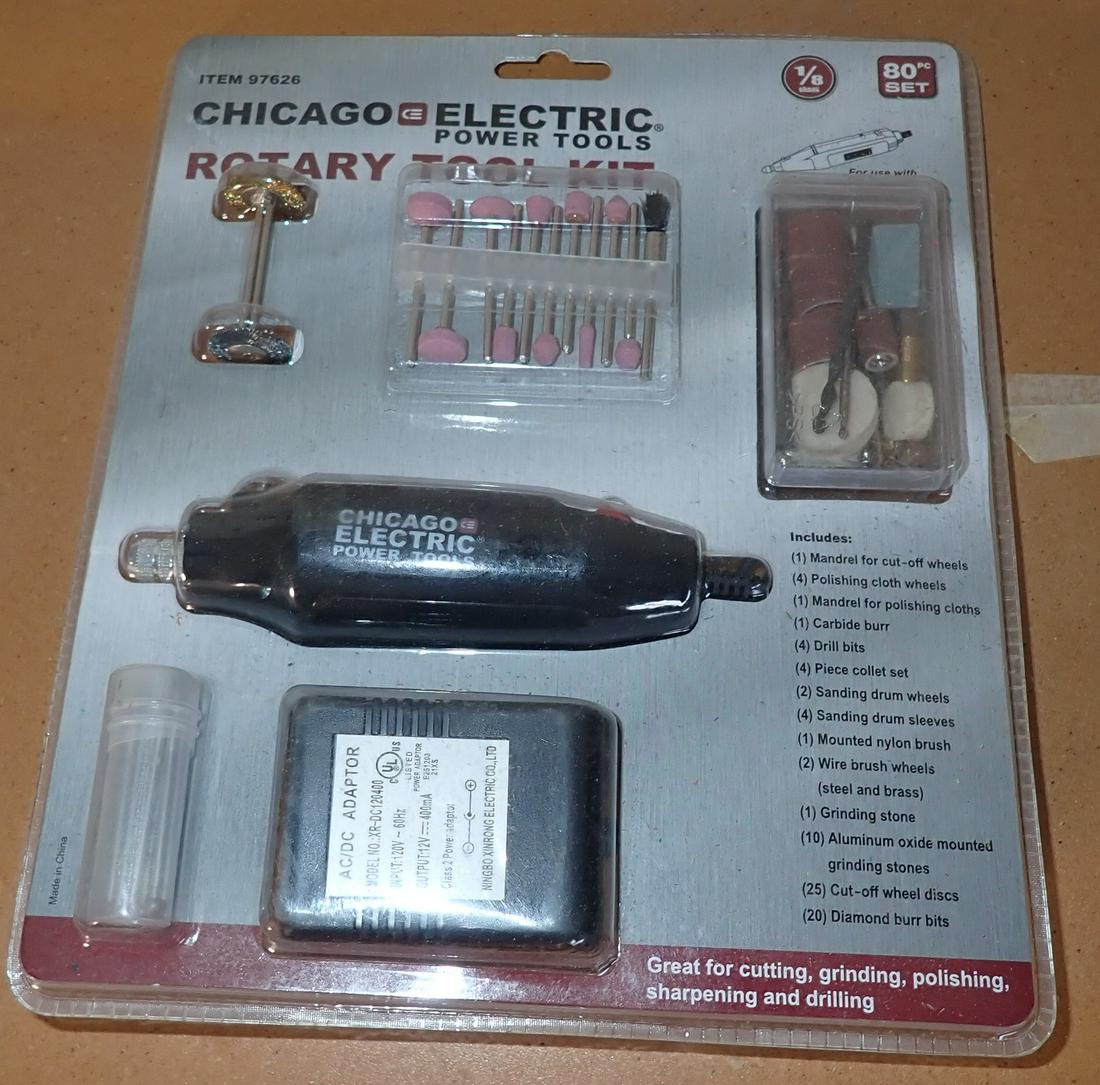 Chicago Electric Rotary Tool Kit (1 of 2)