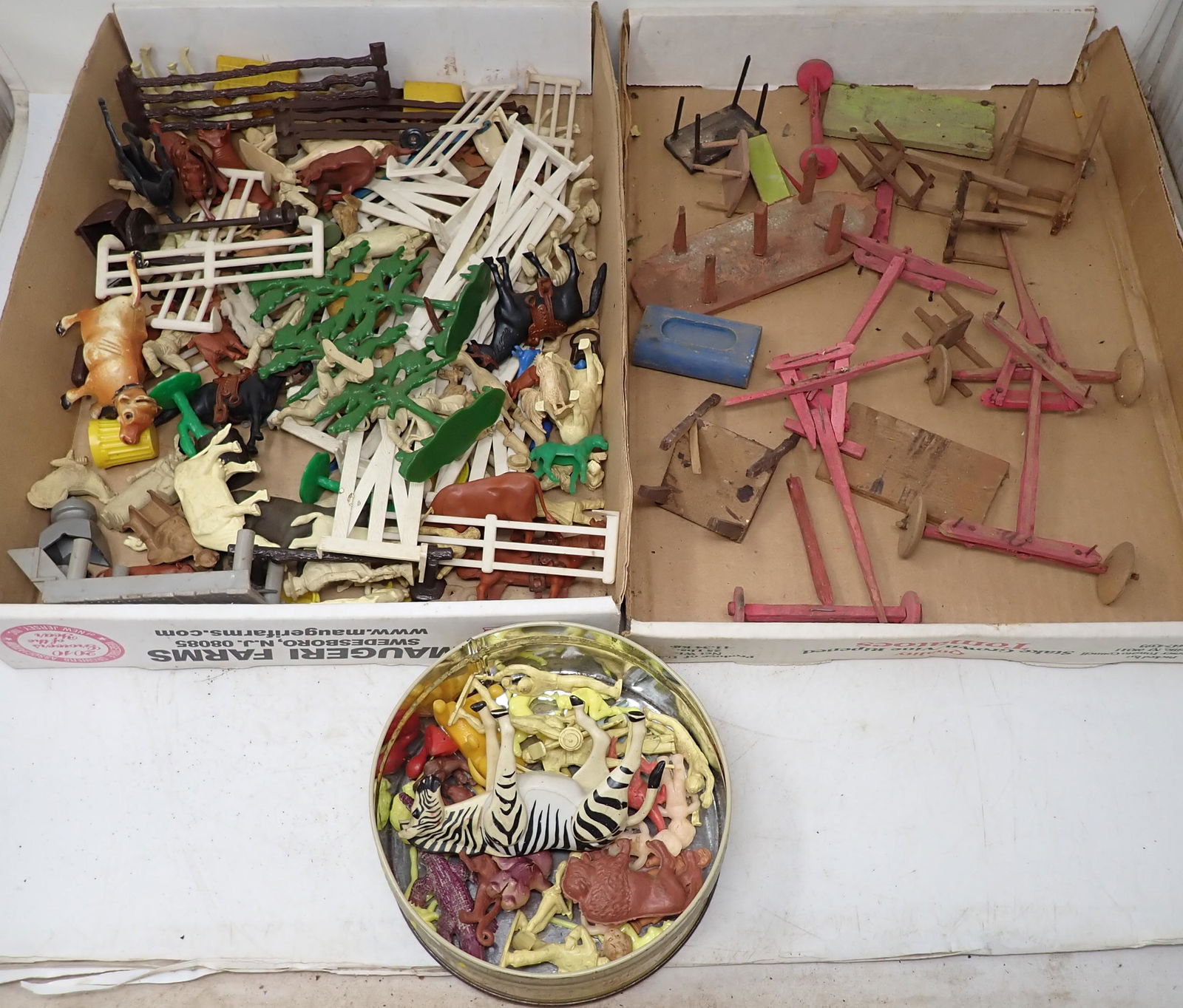 Vintage Wooden and Plastic Toys: NO SHIPPING!