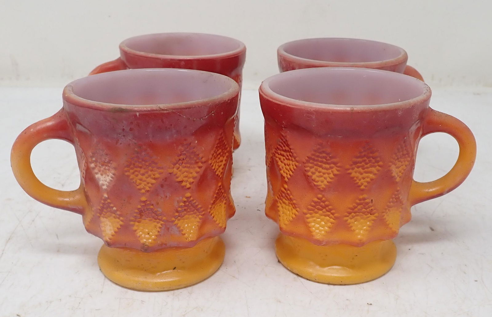 4 Vintage Fire King Coffee Mugs (1 of 2)