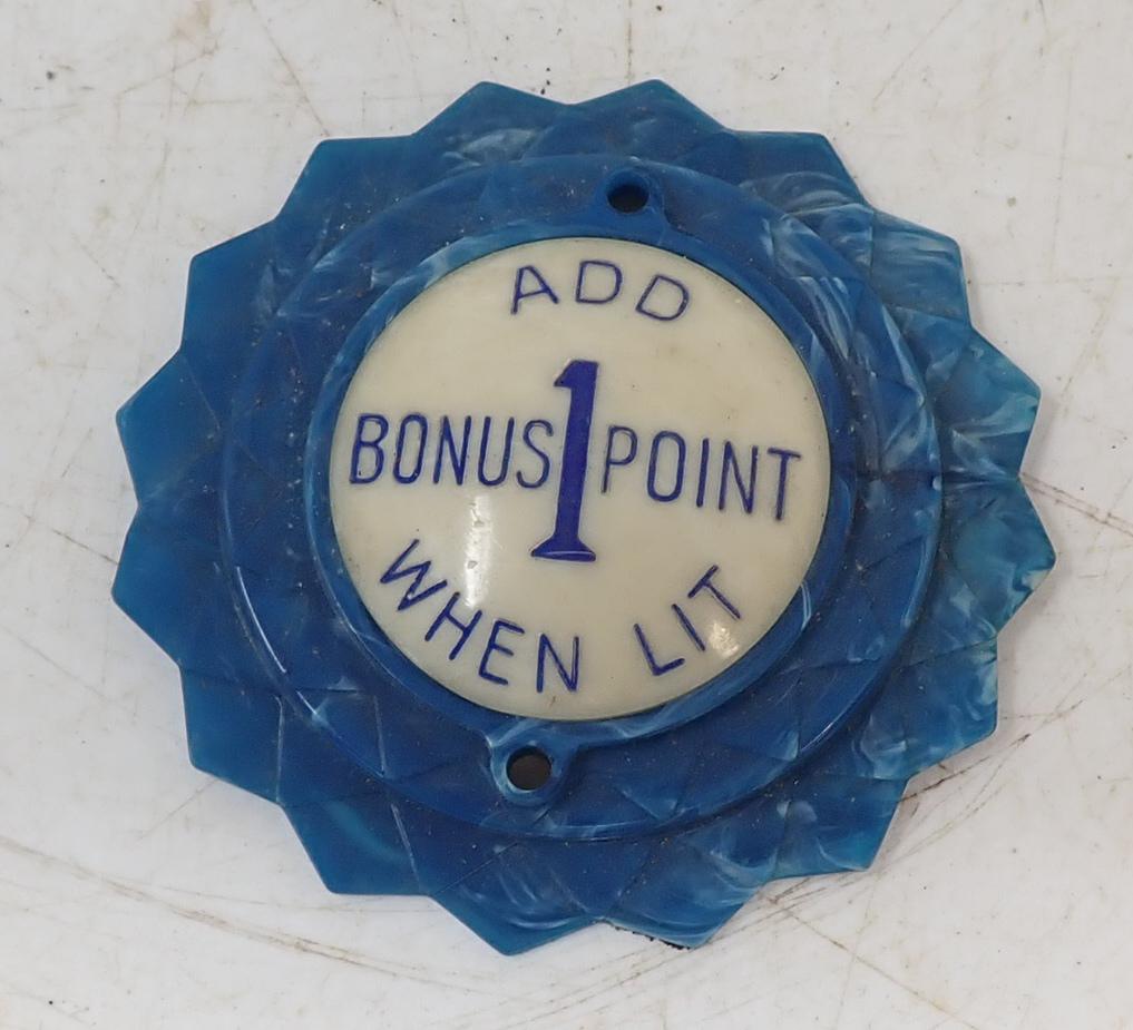 New Old Stock Pinball Machine Emblem (1 of 2)