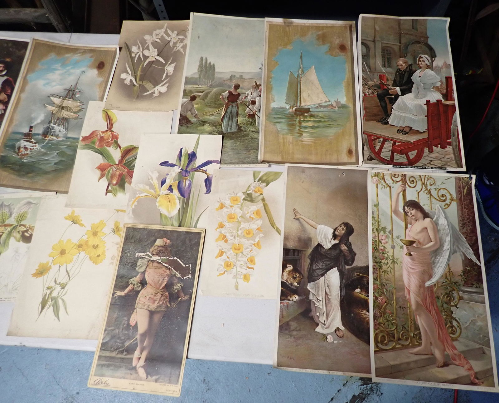 Uncut Postcards & Misc Prints (1 of 10)