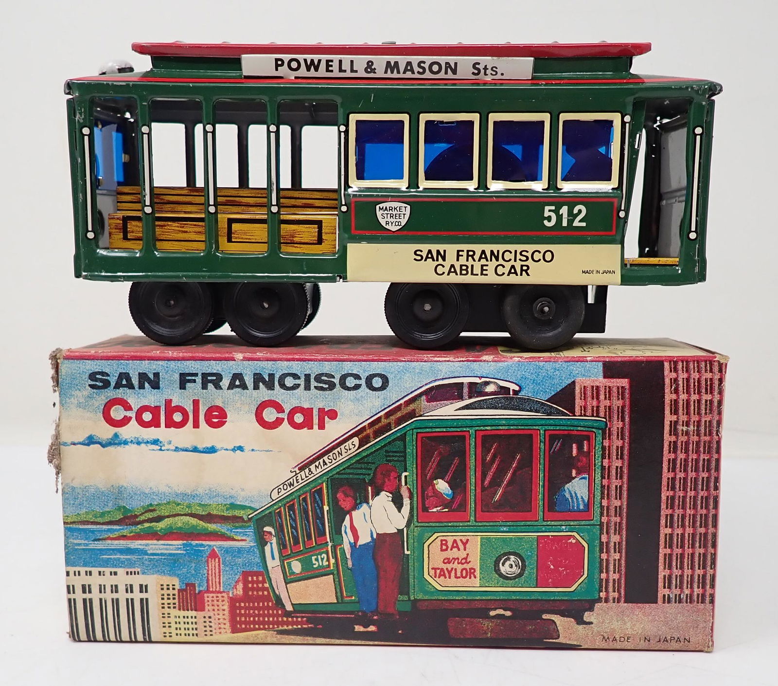San Francisco Cable Car Japan Friction Toy (1 of 4)