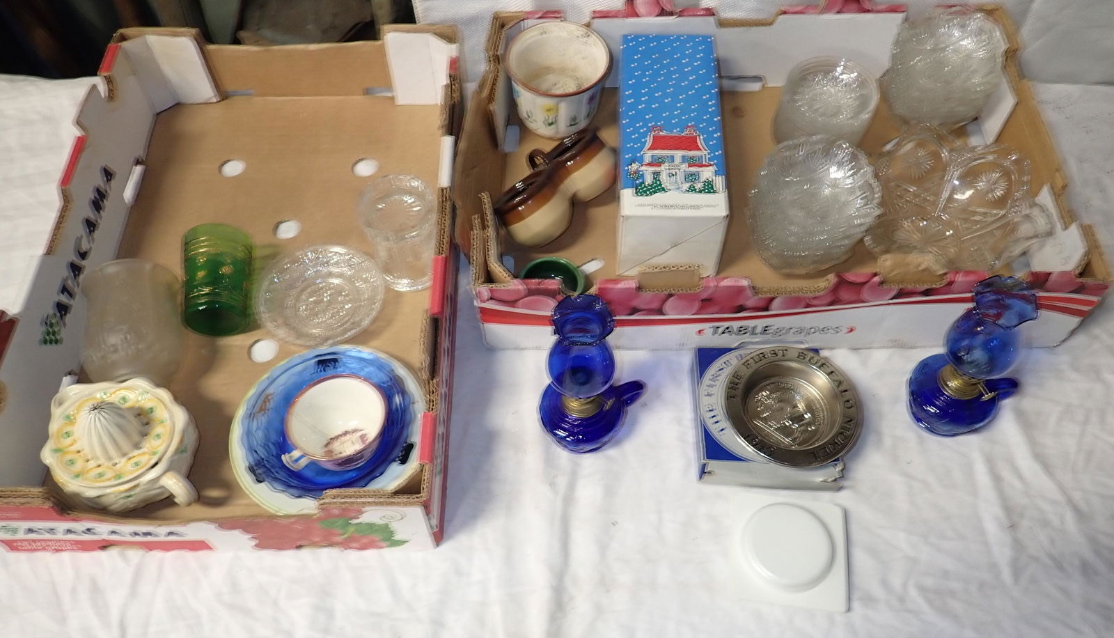 Glassware & Misc Table Contents (1 of 5)