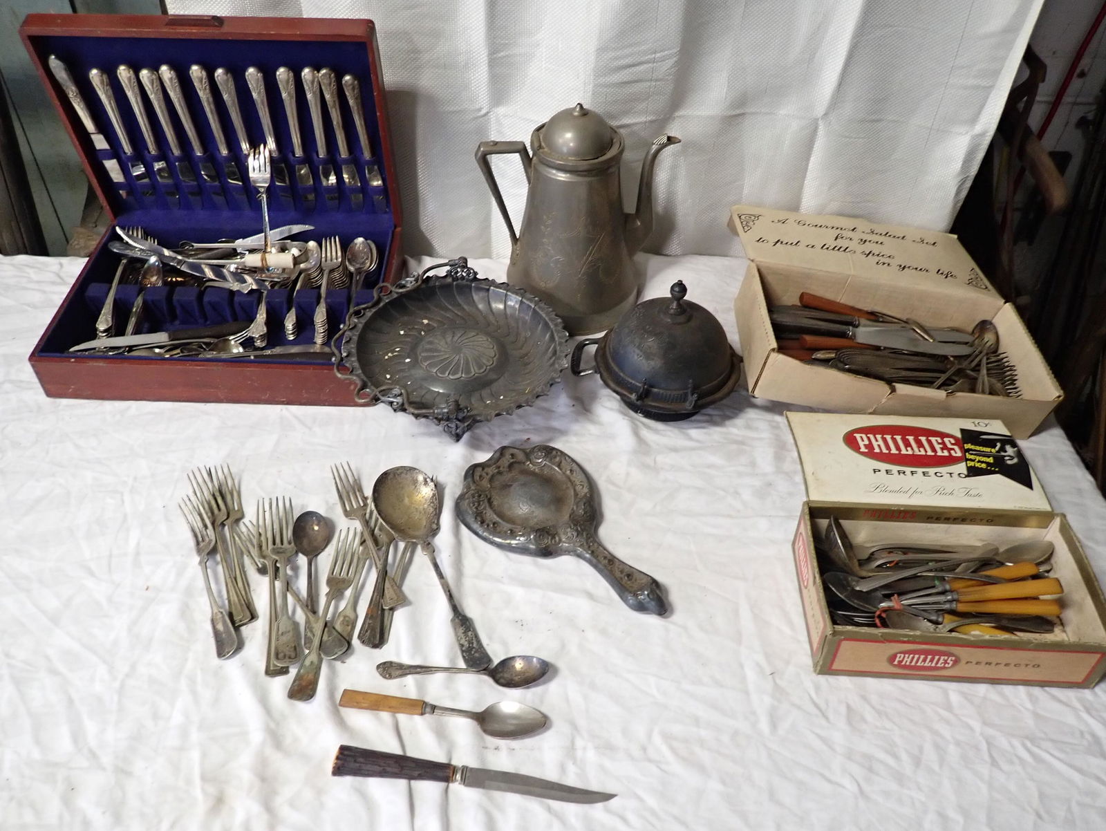 Silver Plate & Misc Flatware (1 of 7)