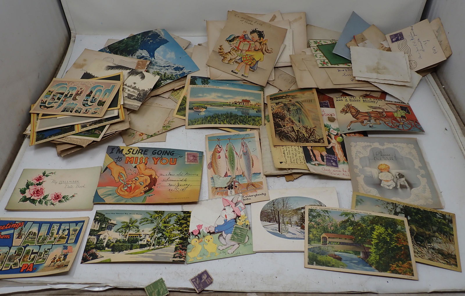 Greeting Cards Post Cards Misc Ephemera (1 of 7)