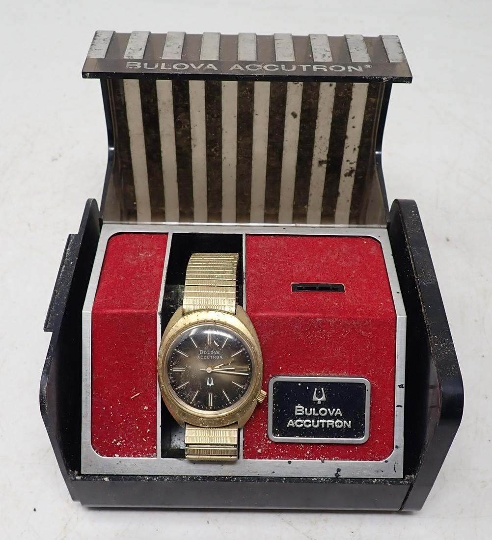 Bulova Accutron Wristwatch: with case