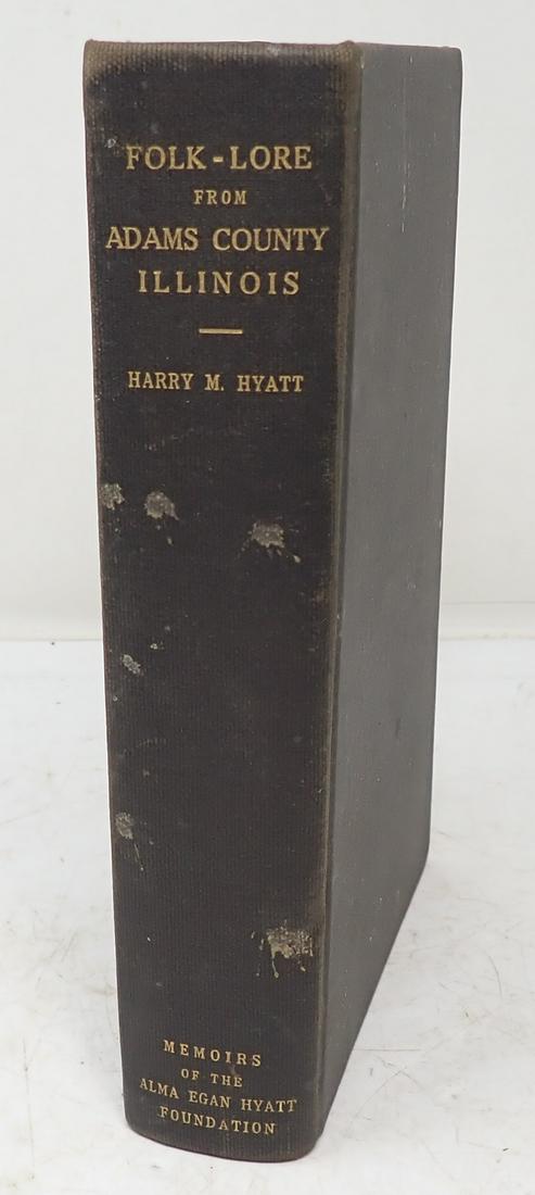 Signed FolkLore  Adams County Illinois Harry M. Hyatt (1 of 6)