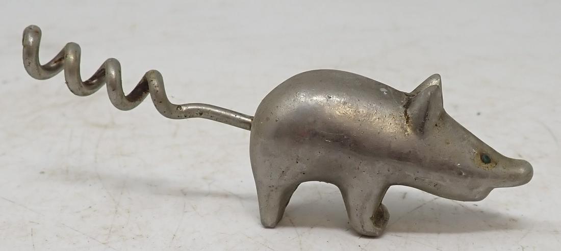 Pig Corkscrew: Approx 4" long