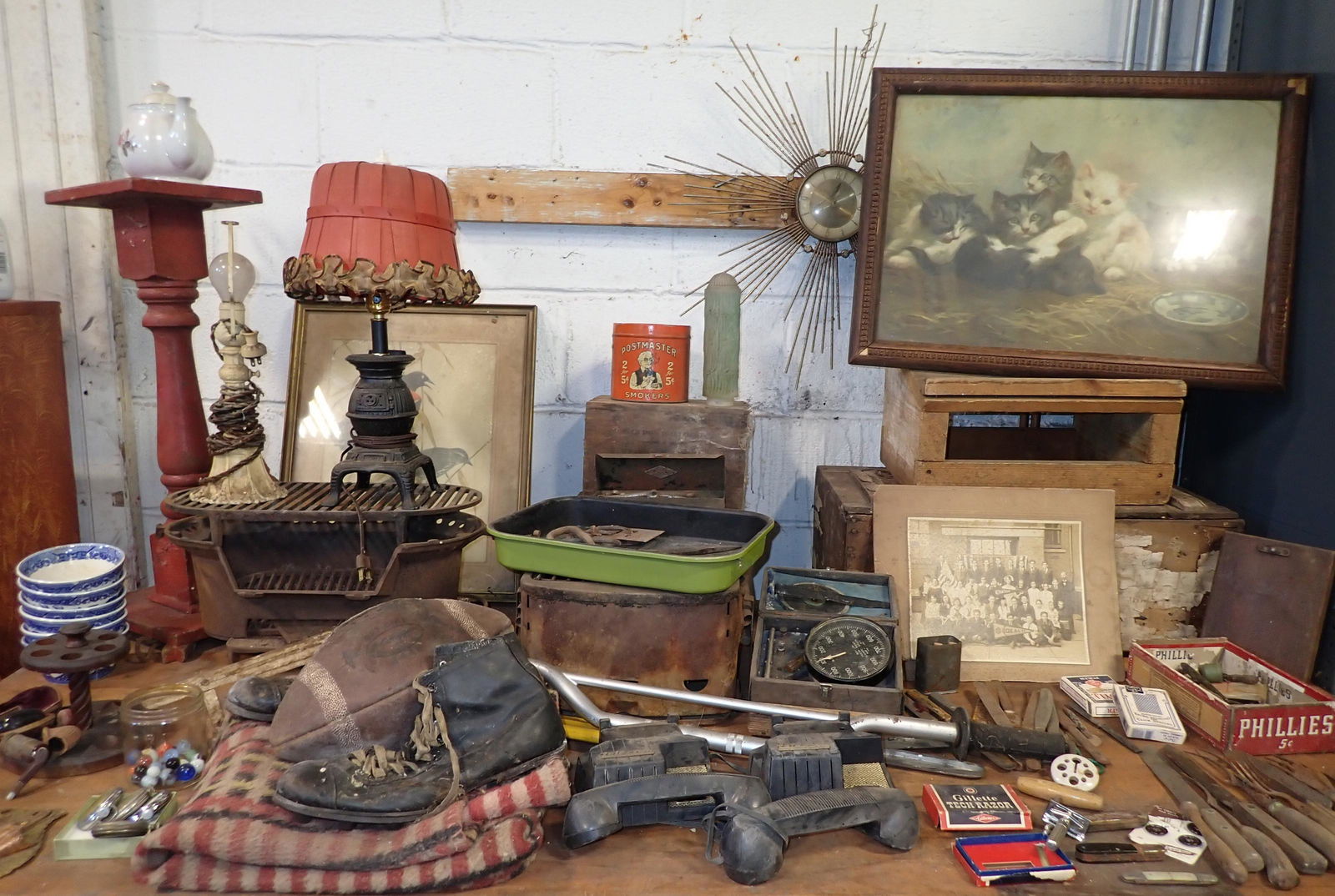 Table Contents Including Easter Decorations, Napco (1 of 18)