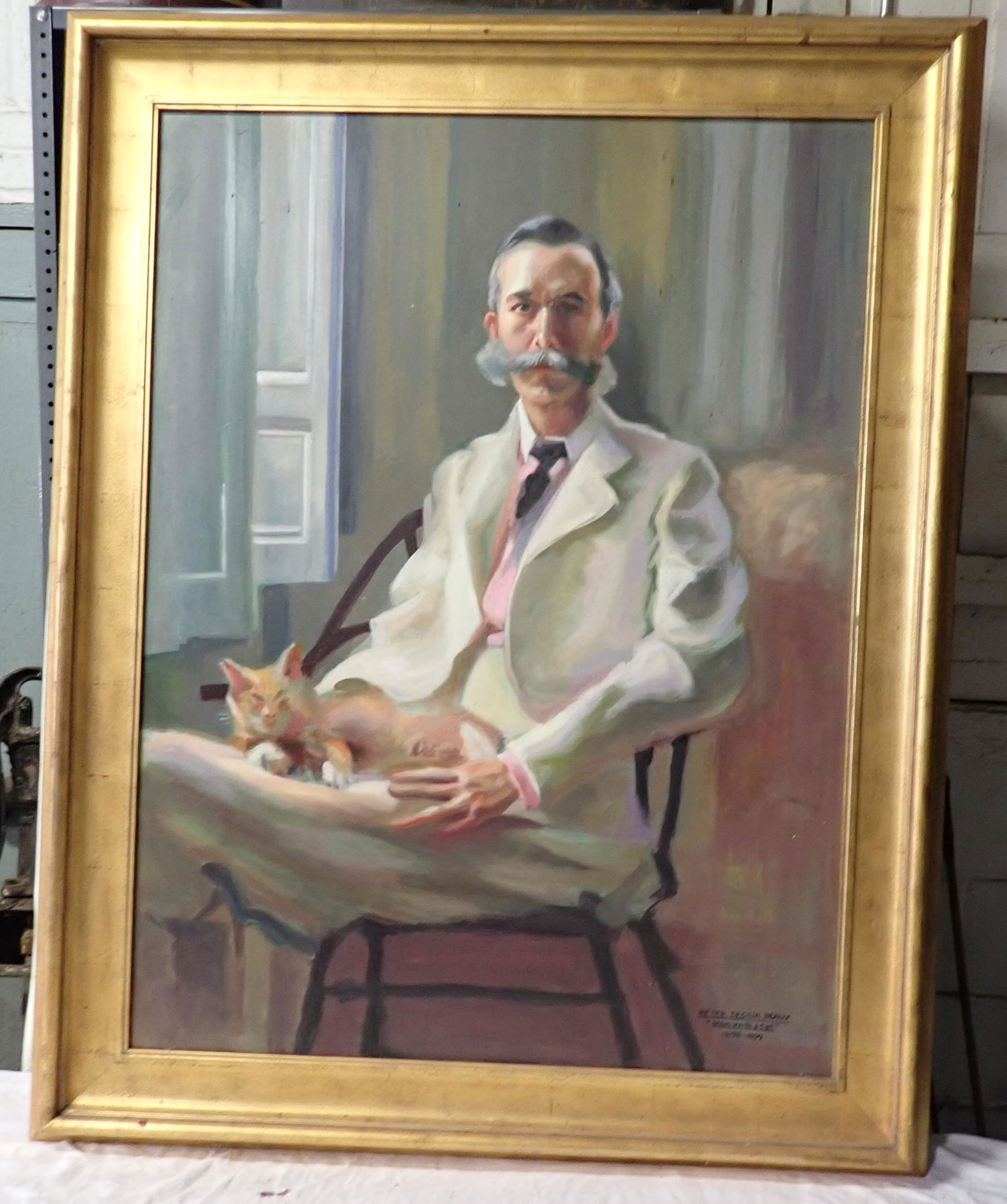 John Reilly After Cecilia Beaux Oil Painting (1 of 4)