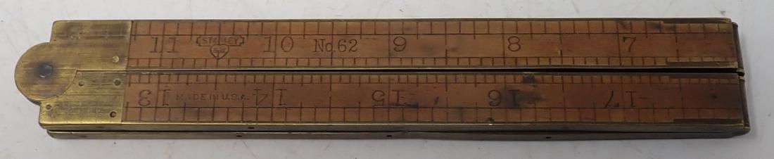 Stanley No.62 Sweetheart Folder Ruler: Sweetheart folding rule
