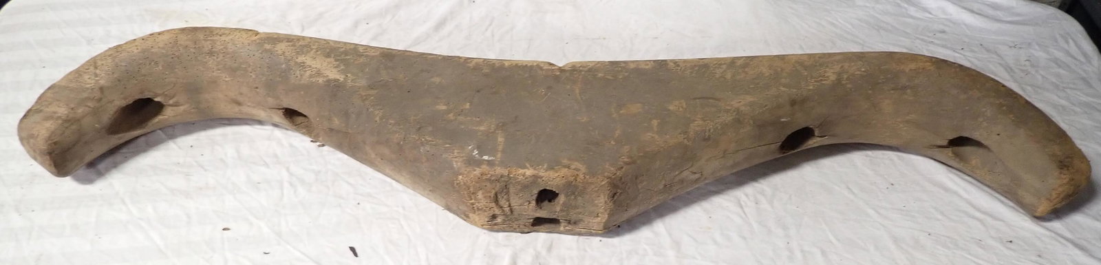 Ox Yoke: Approx 5" x 8" x 55" long. NO SHIPPING