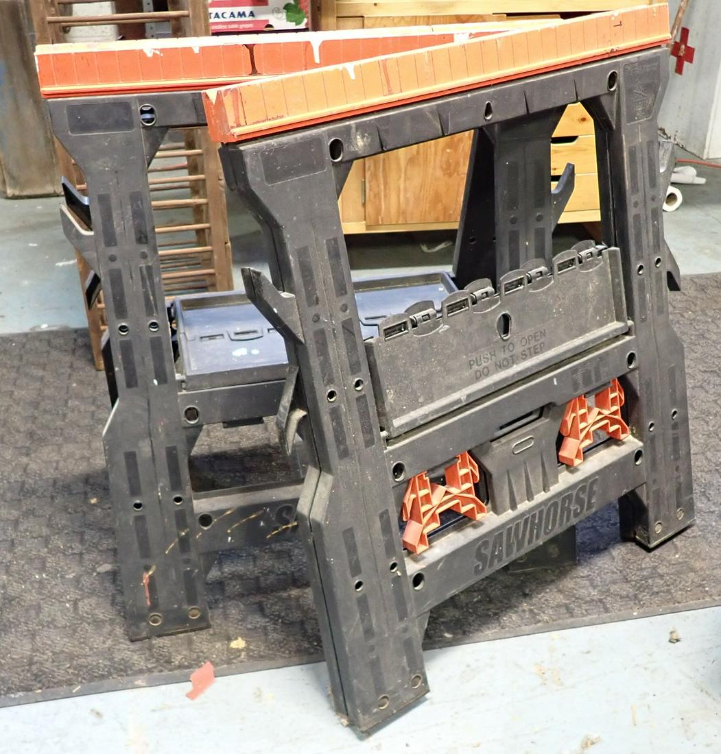 Pair of Saw Horses (1 of 2)