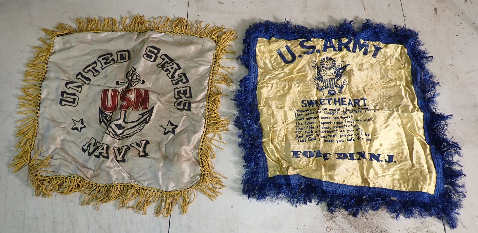 US Army Navy Pillow Covers (1 of 4)