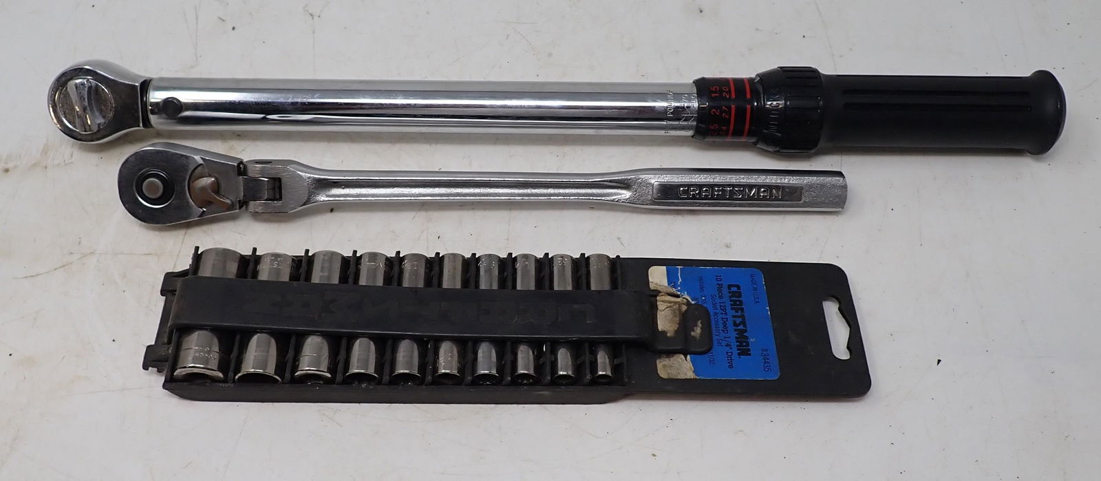 Craftsman 3/8" Drive Torque Wrench Rachet (1 of 3)