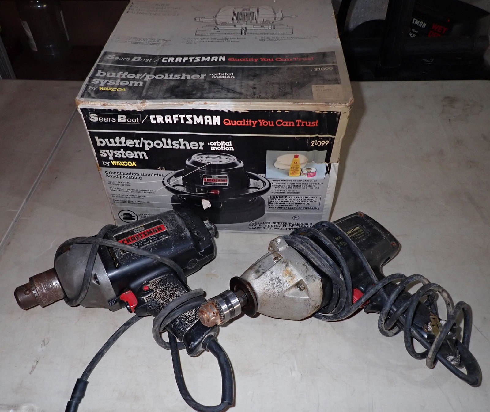 Craftsman Polisher/Buffer 3/8" Hammer Drill (1 of 4)