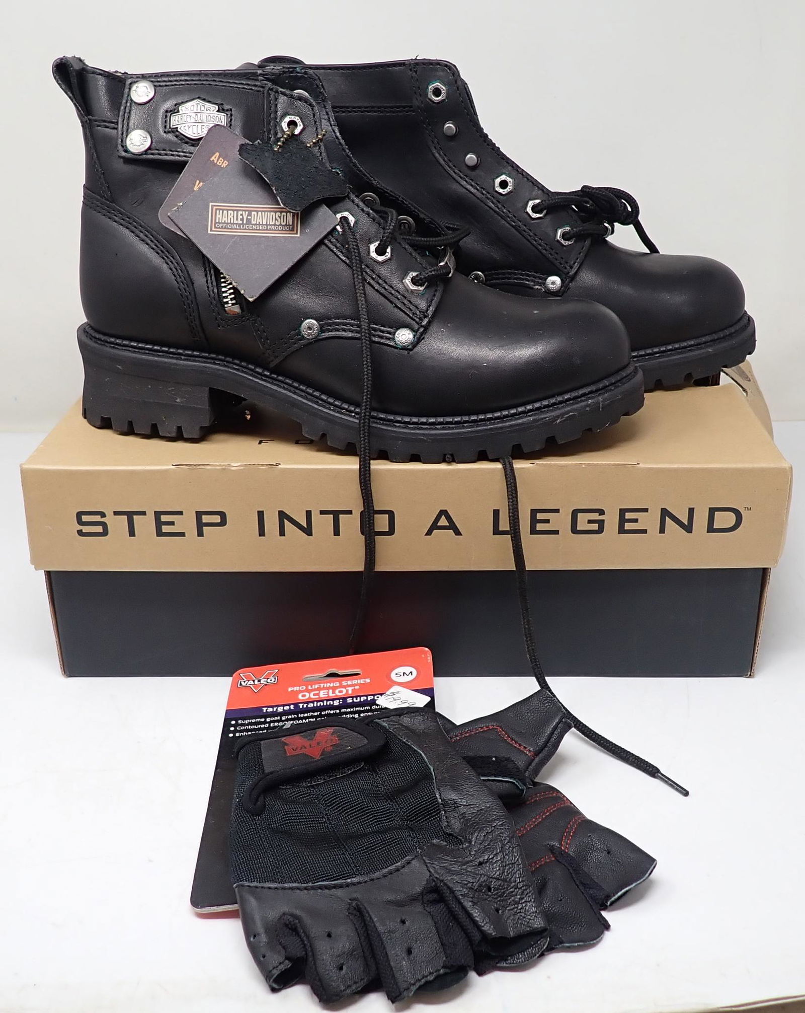 Harley Davidson Womens Motorcycle Boots (1 of 4)