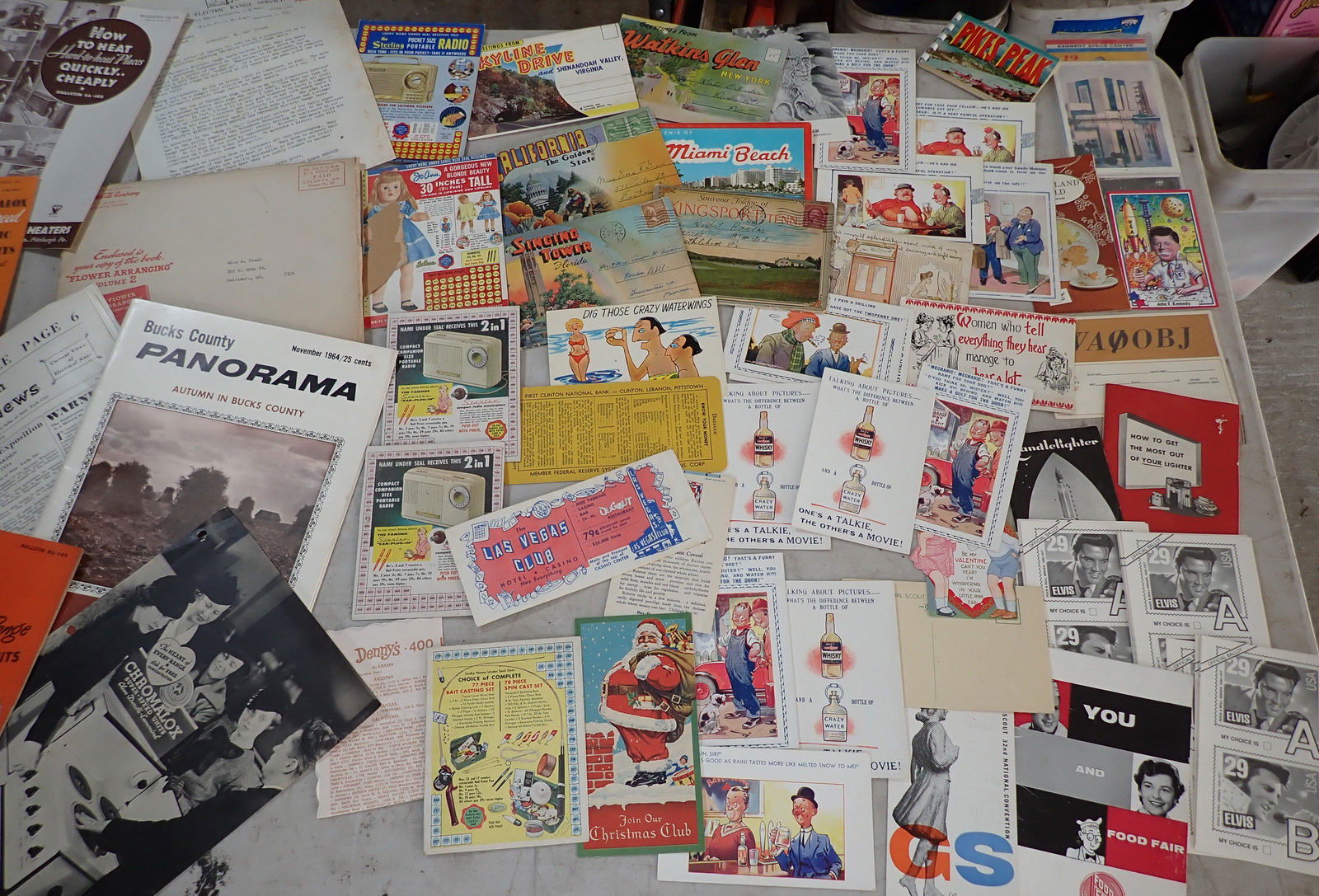 Postcards Maps Brochures Misc Emphemora (1 of 13)