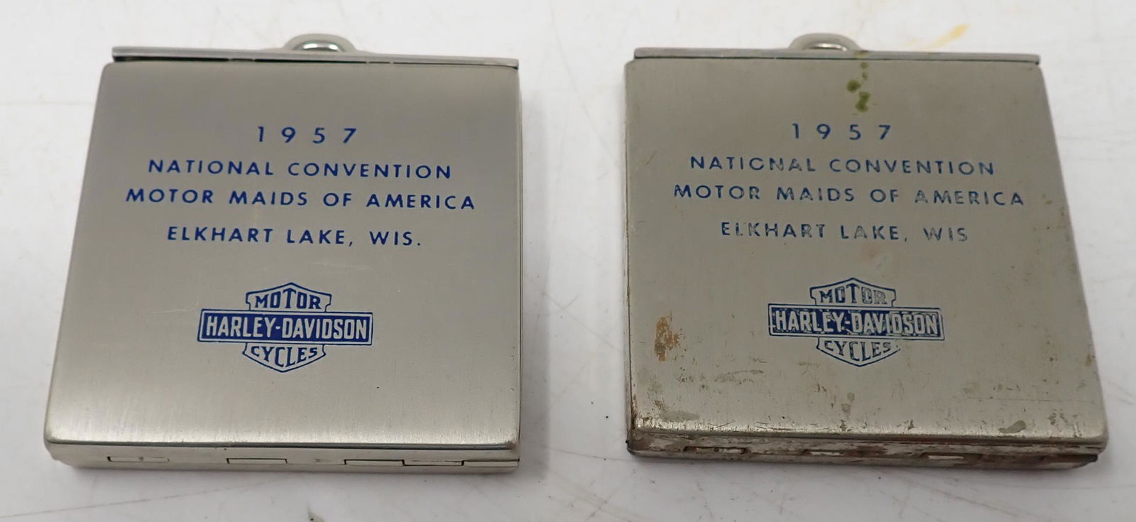 1957 Harley Davidson Motor Maids Compacts (1 of 2)