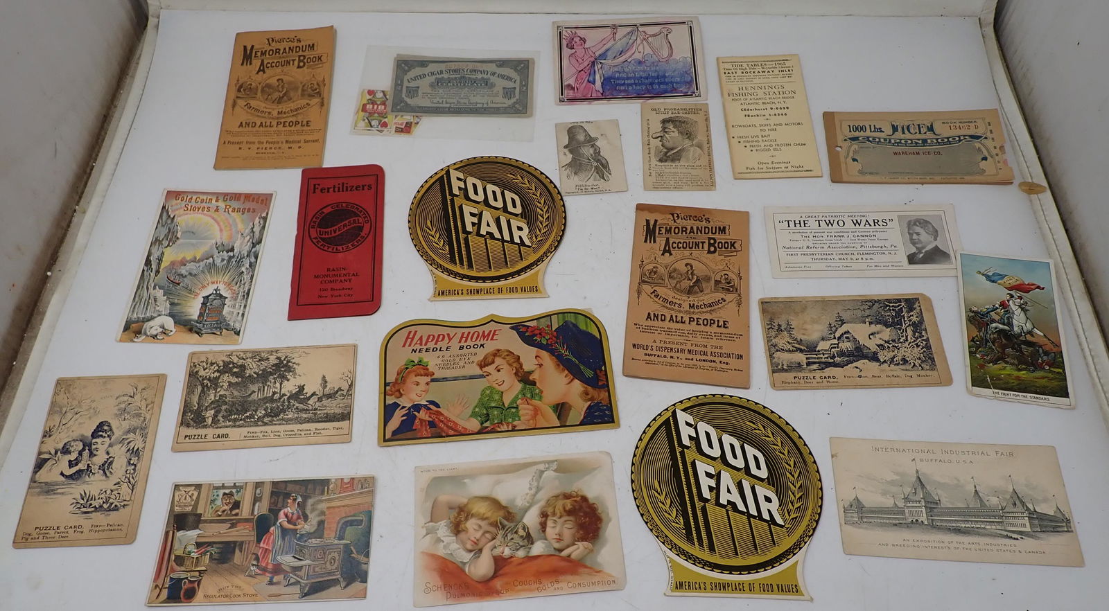 Trade Cards Pin Cases Misc Ephemora (1 of 7)