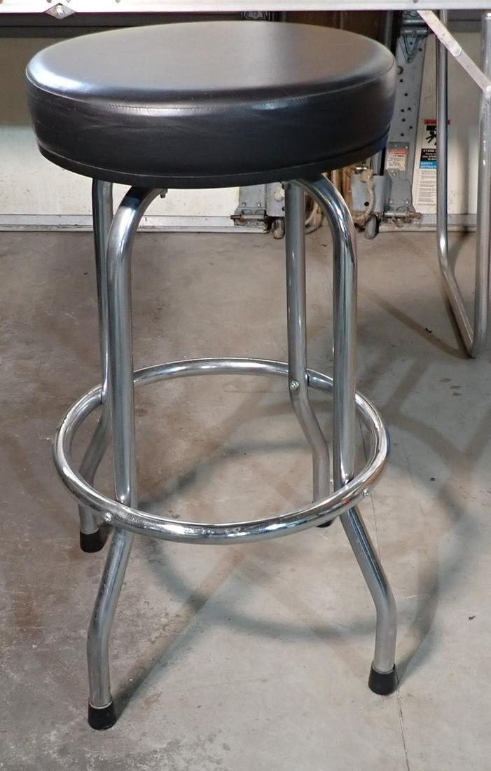 Swivel Stool: Approx 14 1/2" in diameter and 29" tall. NO SHIPPING
