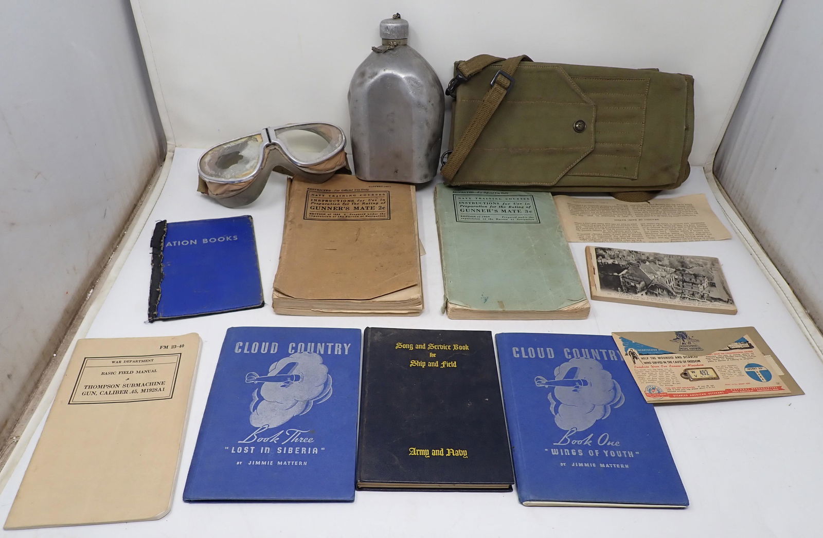 Military Manuals DAV Tag Canteen (1 of 7)