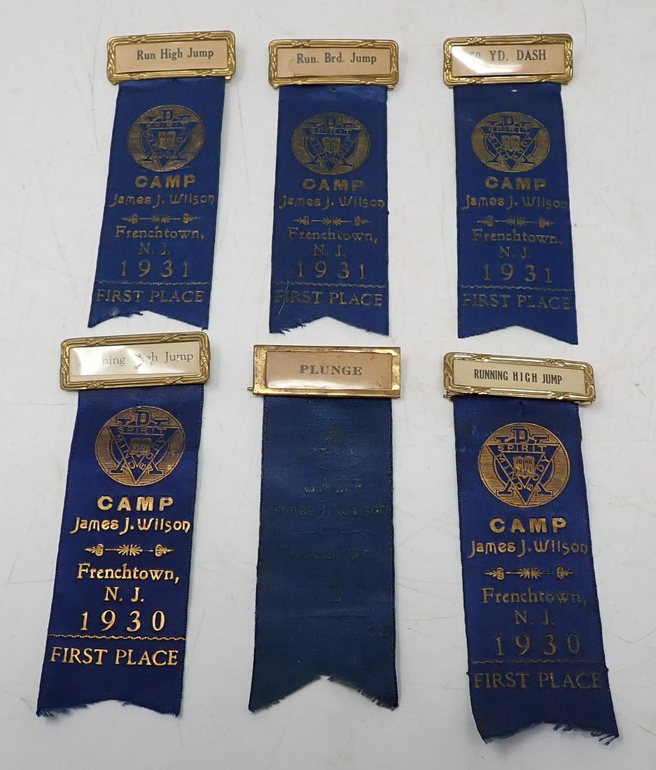 1930's James Wilson Camp Ribbons (1 of 5)