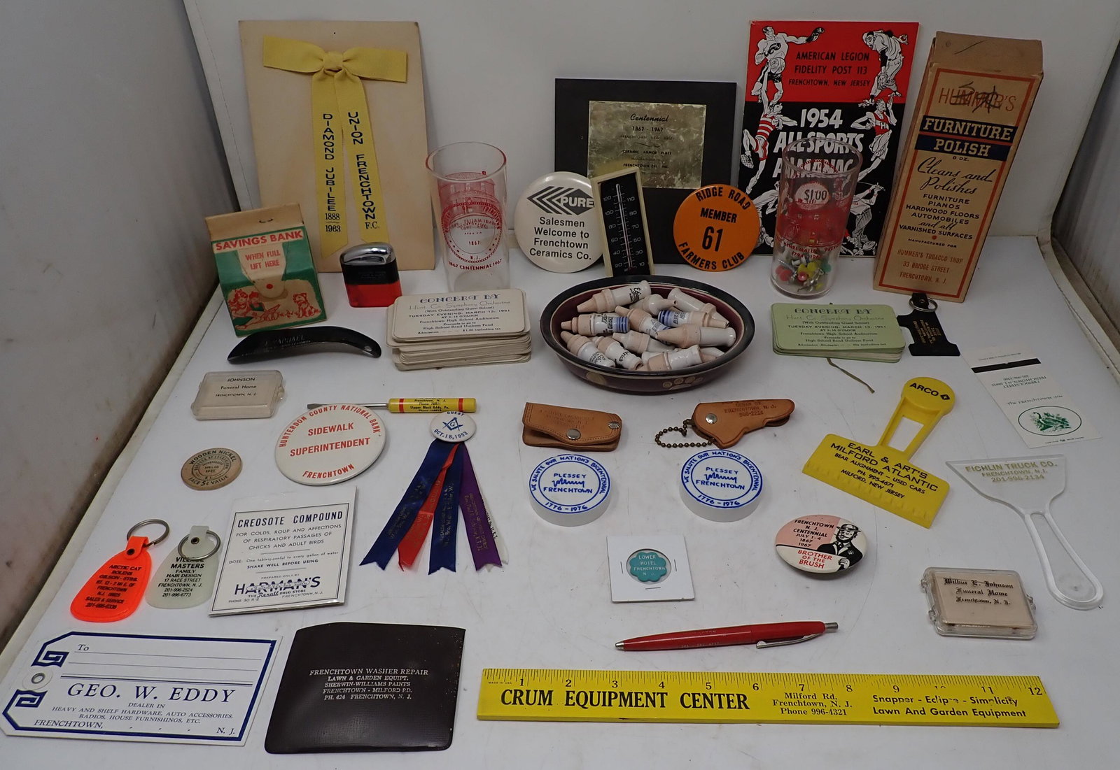 Vintage Frenchtown NJ Advertising Memorabilia (1 of 10)