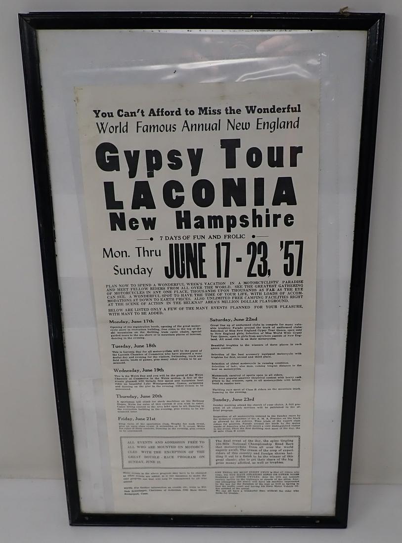 New Hampshire Gypsy Tour Loconia Motorcycle Poster (1 of 3)