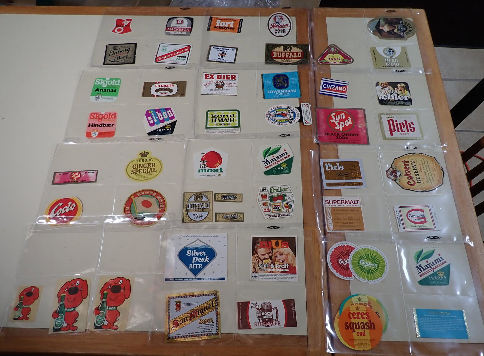 Beer & Soda Bottle Paper Labels: Getting all pictured