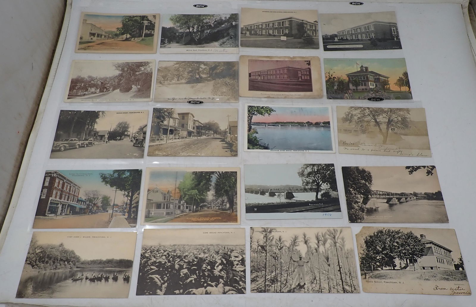 Frenchtown NJ Postcards (1 of 7)