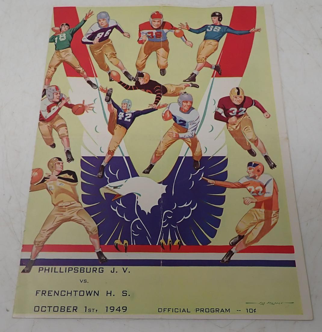 1949 Frenchtown vs Phillipsburg High School Program (1 of 3)