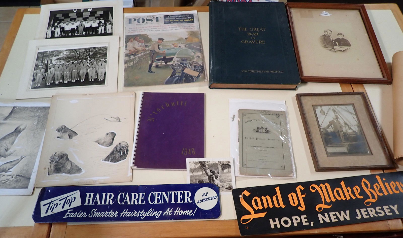 Photos incl Lincoln Ship VFW & Misc Ephemora (1 of 10)