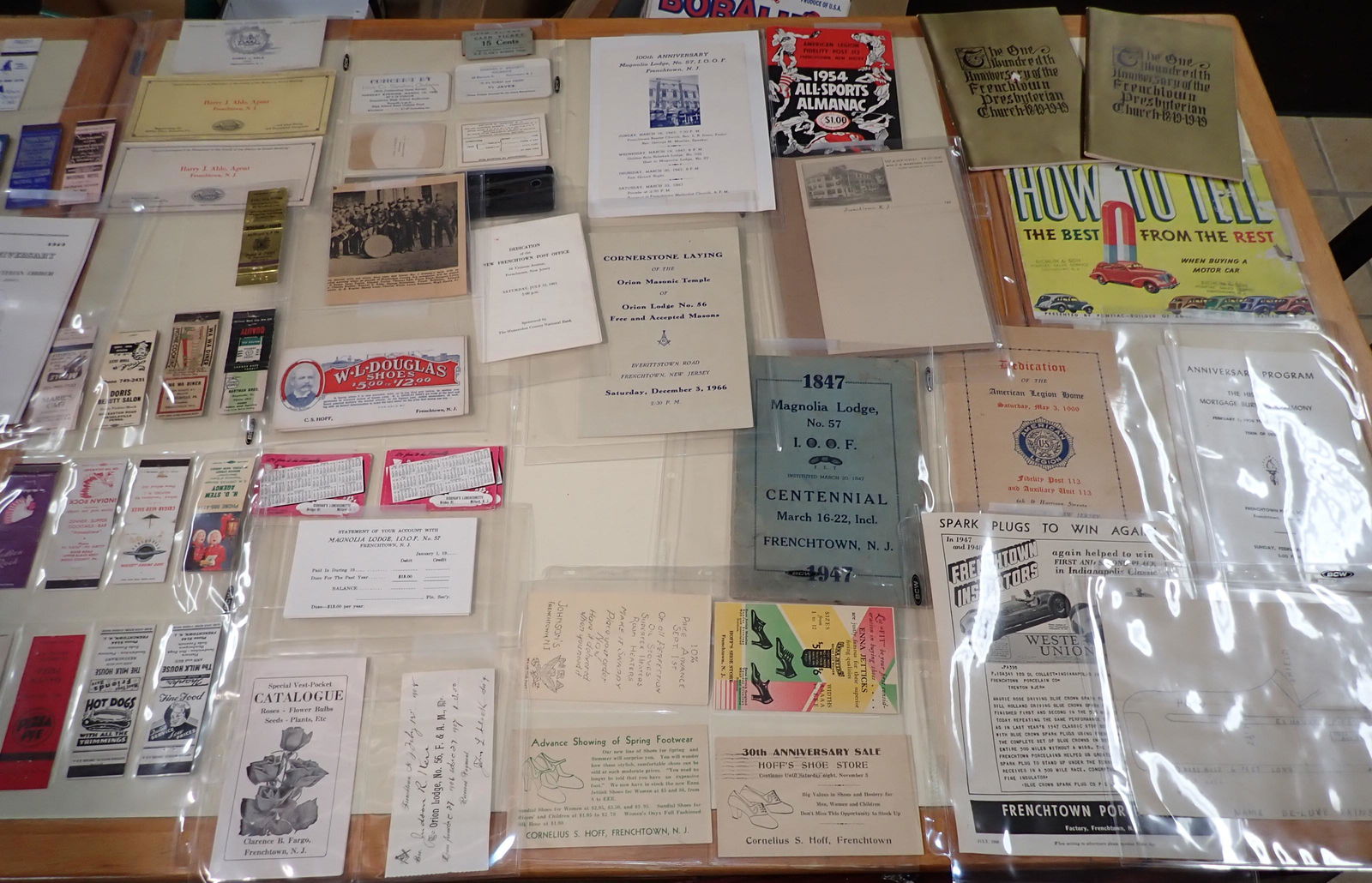 Frenchtown Advertising Blotter Cards Misc Ephemora (1 of 9)