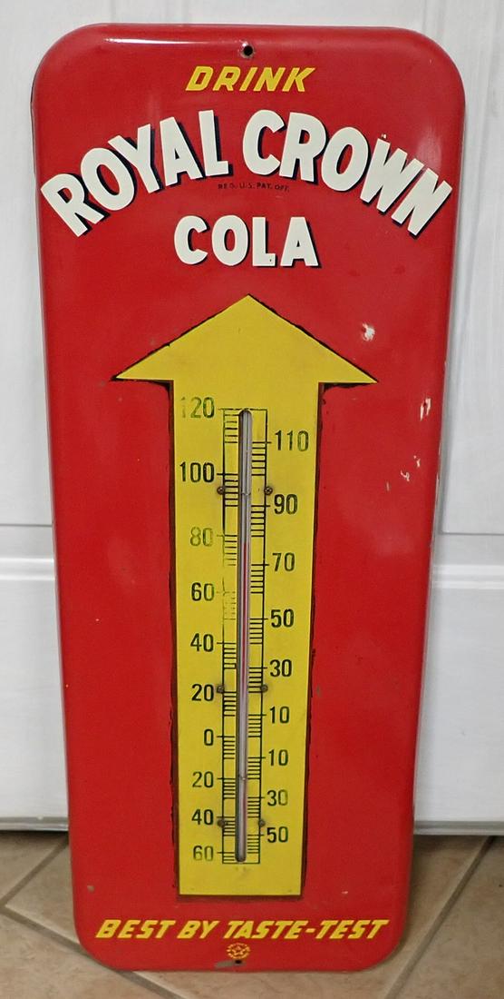 Royal Crown Cola Thermometer (0398) on Aug 07, 2022 M.J. Stasak Jr