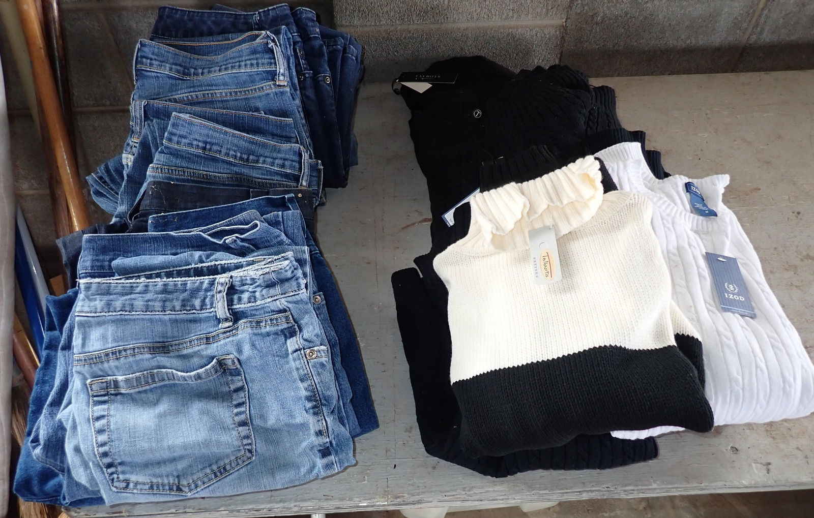 Womens Jeans and 7 New Sweaters (1 of 7)