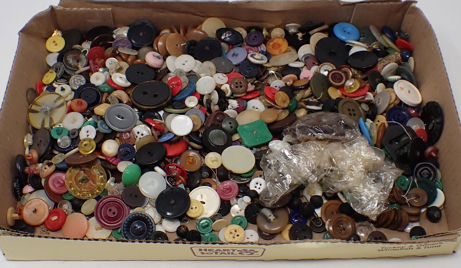 Box of Vintage Buttons (1 of 2)