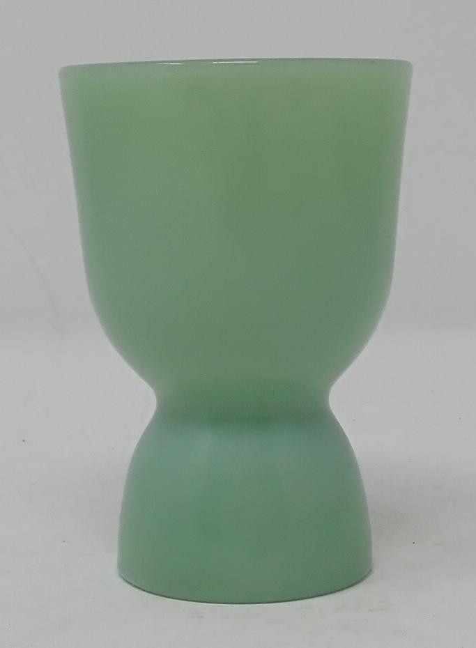 Jadeite Egg Cup: Approx 4" tall
