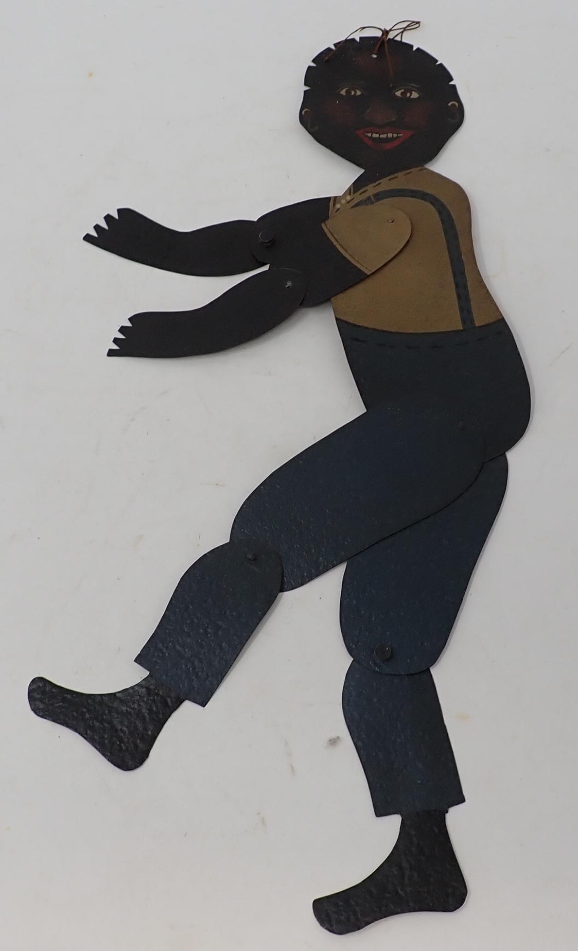 Black Americana Articulated Metal Wall Hanger (1 of 3)