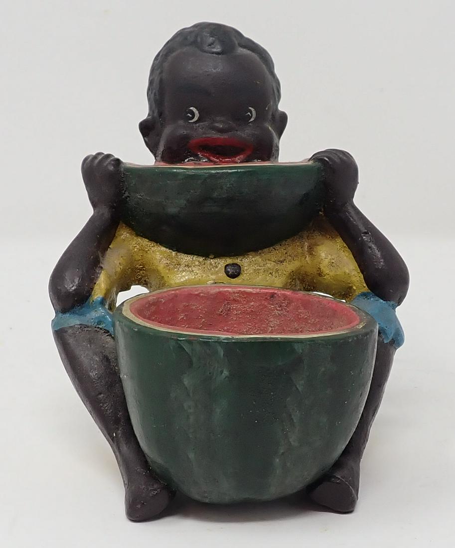 Cast Iron Black Americana Doorstop (1 of 4)