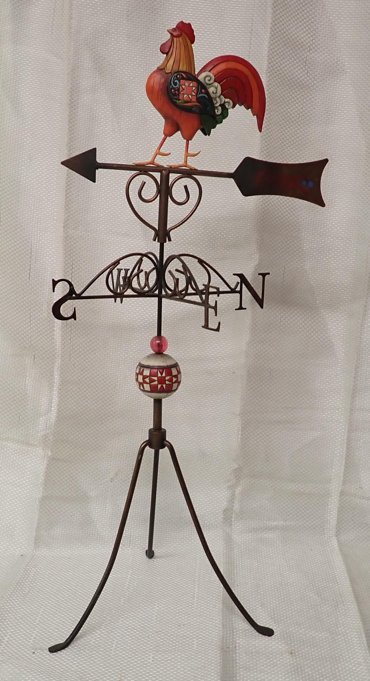 Jim Shore Rooster Weathervane DÃ©cor (1 of 1)