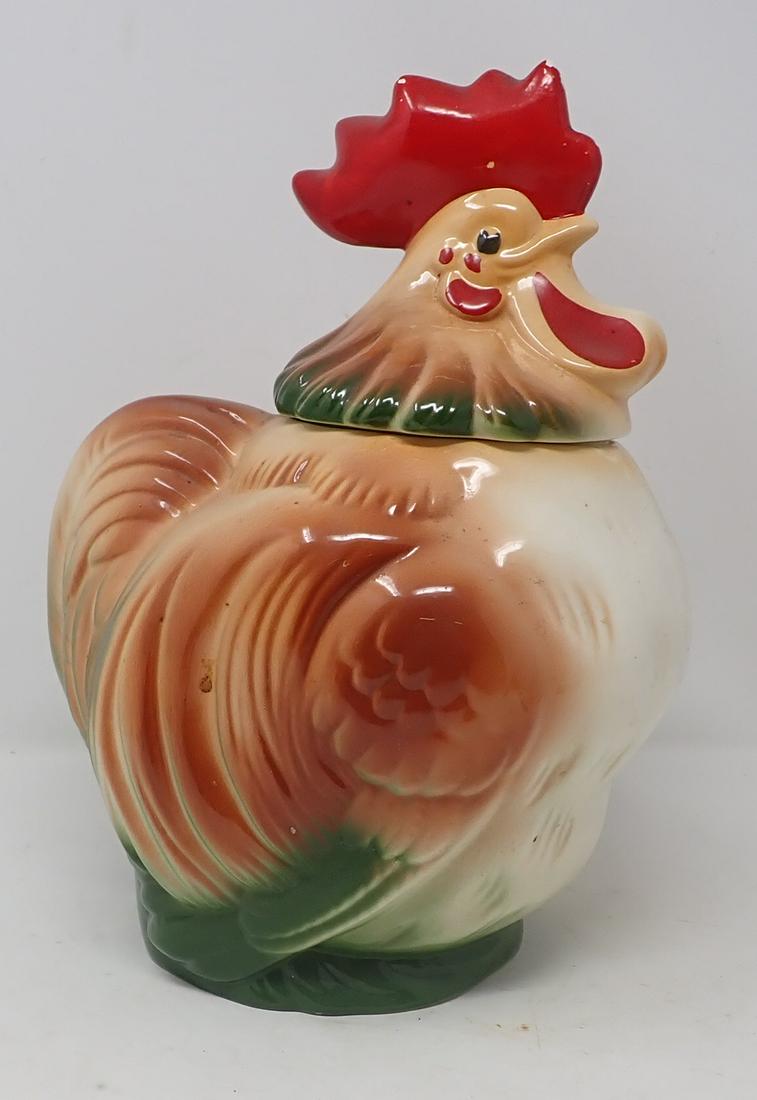 Ceramic Sierra Vista Rooster Cookie Jar (1 of 4)