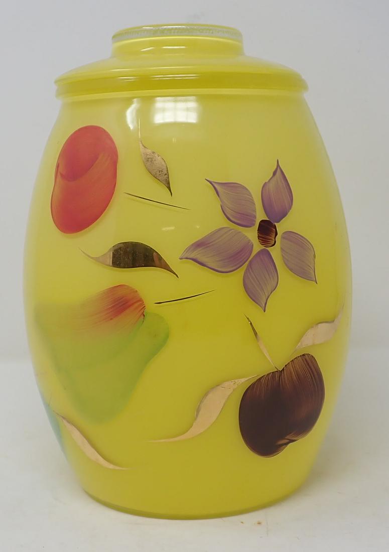 Bartlett Collins Hand Painted Cookie Jar (1 of 2)