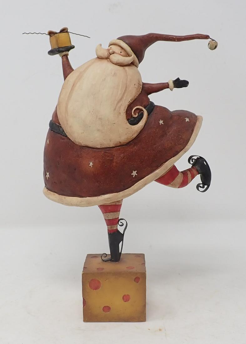August Moon Skating Santa Figure (1 of 3)